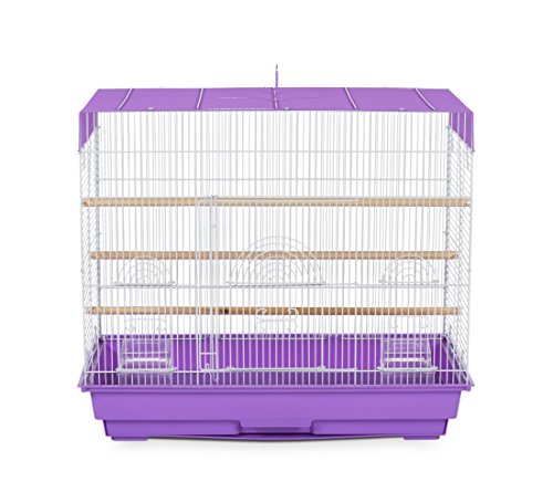 Prevue Pet Products SP1804-3 Flight Cage, Lilac/White,26" L x 14" W x 22 1/4" H