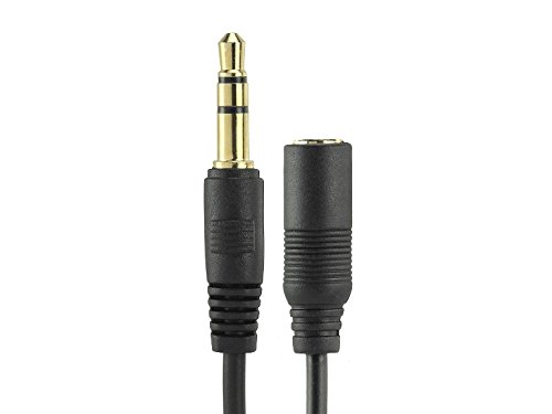 3.5mm Aux Headphone Extension Cable 15 Feet (4.5 Meters) 3.5mm Male to Female Stereo Audio Extension Cable 15ft (4.5M) for Car, Stereo, iPhone, Smartphone or Any Audio Device CNE62991