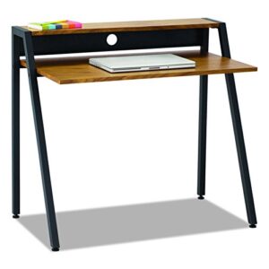safco products 1951bl studio writing desk, black