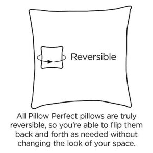 Pillow Perfect Indoor Cottage Mineral Lumbar, Rectangular Throw Pillow, Blue