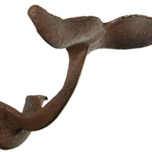 DEI Whale Wall Hook, 5" h, Multicolored