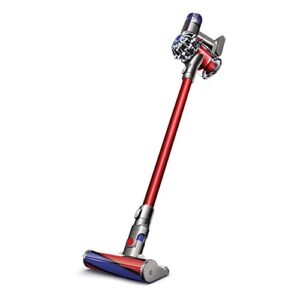 dyson v6 absolute cordless stick vacuum cleaner, red
