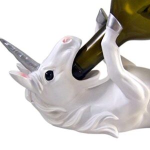 Magical Purity Unicorn Wine Bottle Holder Display Rack Stand Decorative Kitchen Statue For Wine Lovers Home