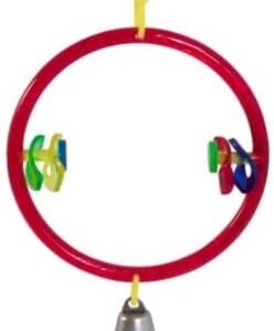 JW Pet Activitoys Ring Clear Bird Toy [Set of 3]