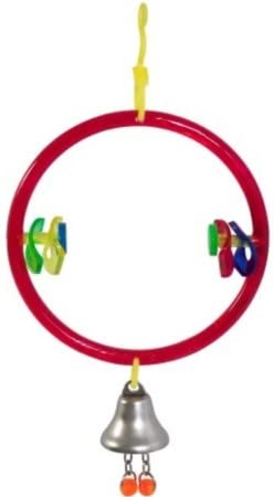 JW Pet Activitoys Ring Clear Bird Toy [Set of 3]