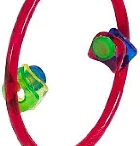 JW Pet Activitoys Ring Clear Bird Toy [Set of 3]