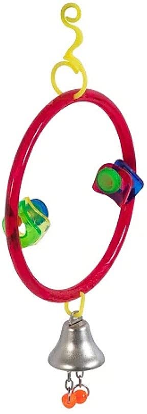 JW Pet Activitoys Ring Clear Bird Toy [Set of 3]