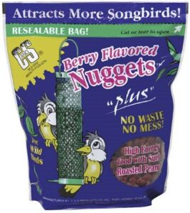 c&s products berry wild bird nuggets [set of 2]