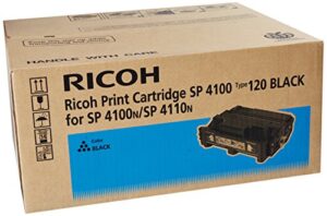 ricoh 406997 sp 4100 4110 4210 4310 type 120 toner cartridge (black) in retail packaging