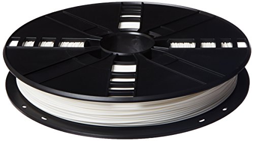 MakerBot PLA 3D Printing Filament Large Spool for Use with MakerBot's Replicator+ & 5th Generation Line of 3D Printers, Non-Toxic Resin, 1.75mm Diameter, White (MP05780)