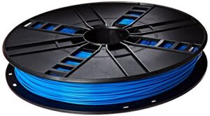 makerbot pla 3d printing filament large spool for use with makerbot's replicator+ & 5th generation line of 3d printers, non-toxic resin, 1.75mm diameter, blue (mp05776)