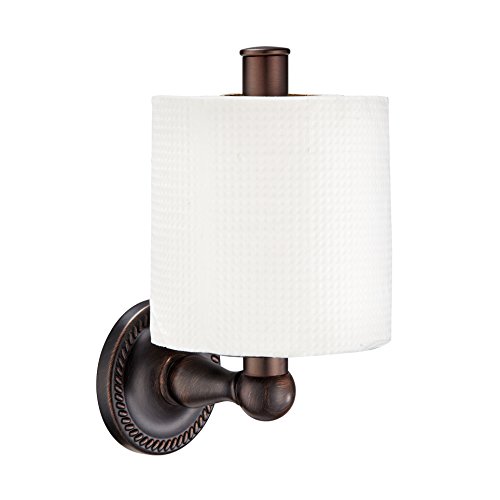 Designers Impressions Naples Oil Rubbed Bronze Vertical Toilet / Tissue Paper Holder