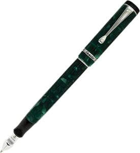 conklin duragraph forest green fountain pen, stub nib (ck71320)