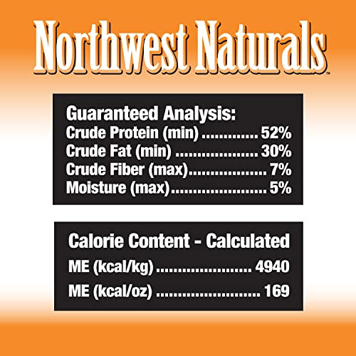 Northwest Naturals Freeze Dried Raw Diet for Dogs Freeze Dried Nuggets Dog Food – Turkey – Grain-Free, Gluten-Free Pet Food, Dog Training Treats – 12 Oz.