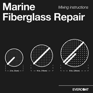 Evercoat Marine Fiberglass Repair Kit for Fiberglass, Metal & Wood - 10 Fl Oz