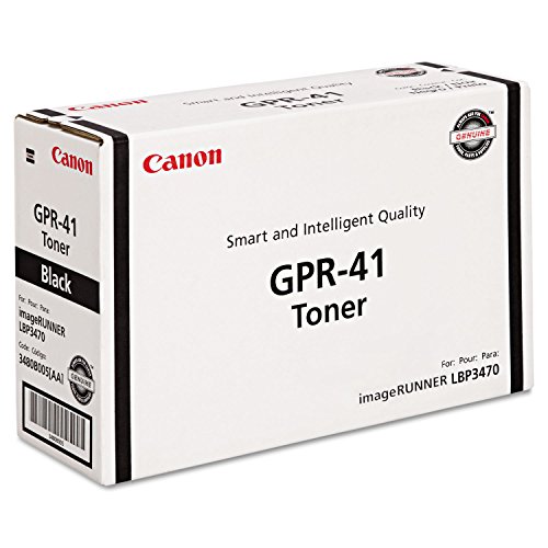 Canon CNM3480B005AA GPR-41 Toner Cartridge Black Laser, 6400 Page