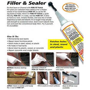 POR-15 Patch Filler and Seam Sealer, Ultimate Filler Adhesive, 4 Ounces, White