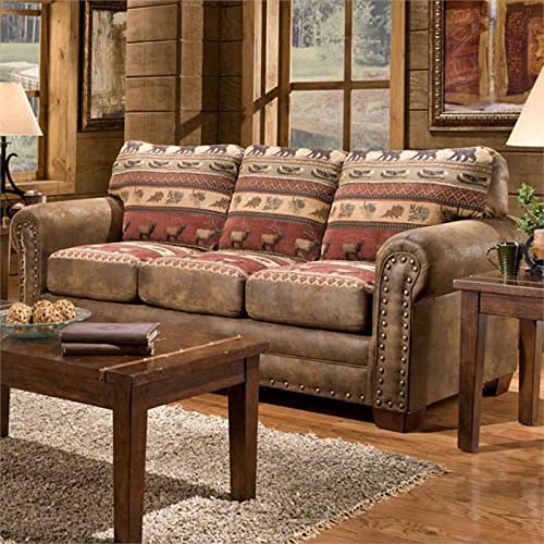 American Furniture Classics 4-Piece Sierra Lodge Sleeper Sofa