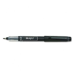 bravo! porous point stick pen, black ink, bold [set of 4]