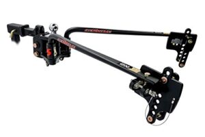 camco eaz-lift recurve r6 1,200lb weight distribution hitch | features 1,400lb max tongue weight rating, 2-5/16-inch ball has a 15,000lb max rating, and premium adaptive sway control | (48734)