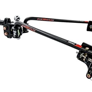 Camco Eaz-Lift ReCurve R3 600lb Weight Distribution Hitch | Features 800lb Max Tongue Weight Rating, 2-5/16-inch Ball has a 15,000lb Max Rating, and Adjustable Sway Control | (48751)