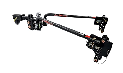 Camco Eaz-Lift ReCurve R3 600lb Weight Distribution Hitch | Features 800lb Max Tongue Weight Rating, 2-5/16-inch Ball has a 15,000lb Max Rating, and Adjustable Sway Control | (48751)