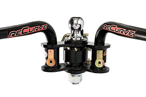 Camco Eaz-Lift ReCurve R3 600lb Weight Distribution Hitch | Features 800lb Max Tongue Weight Rating, 2-5/16-inch Ball has a 15,000lb Max Rating, and Adjustable Sway Control | (48751)