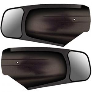 cipa 10950 chevrolet/gmc custom towing mirror - pair, black