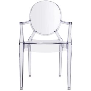 2xhome clear modern contemporary ghost chair with arms mirrored furniture desk vanity dining chairs arm armchairs armchair decor plastic writing office outdoor bedroom acrylic for bedroom bench