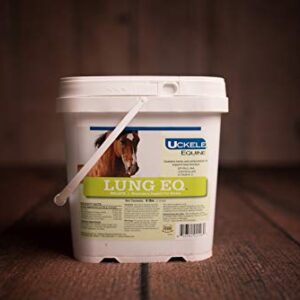 Uckele Lung EQ Horse Supplement - Respiratory Support for Horses - Equine Vitamin & Mineral Supplement - 4 Pound (lb)