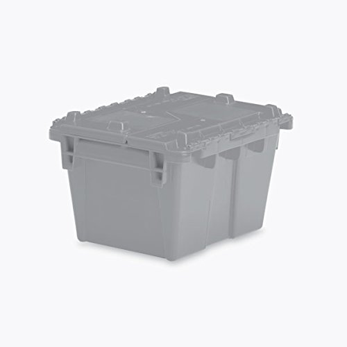 CeilBlue Storage Tote Extra Small with Lid 11.8" L x 9.8" W x 7.7" H - Gray