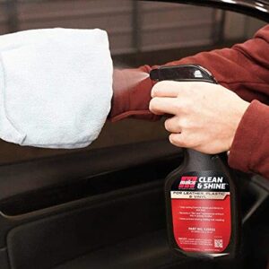 Malco Clean & Shine Interior Car Cleaner and Dressing – Restore Leather, Plastic and Vinyl Surfaces in Your Vehicle/Clean, Condition and Protect in 1 Simple Step / 22 oz. (125922)