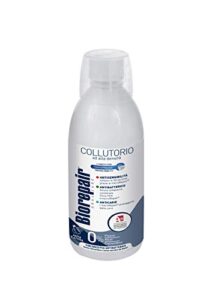 biorepair: " collutorio " mouthwash with antibacterical - 500ml/16.9 fl.oz [ italian import ]
