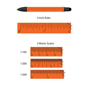 Monteverde USA One Touch Tool Pen, Ballpoint Pen, Orange (MV35295)