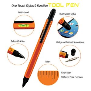 Monteverde USA One Touch Tool Pen, Ballpoint Pen, Orange (MV35295)