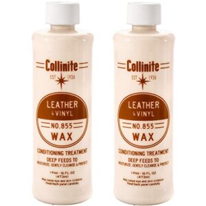 collinite leather & vinyl wax 1 pint 855 2 pack