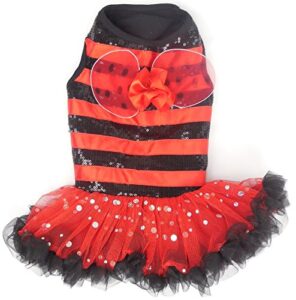 ladybug costume dress for dogs