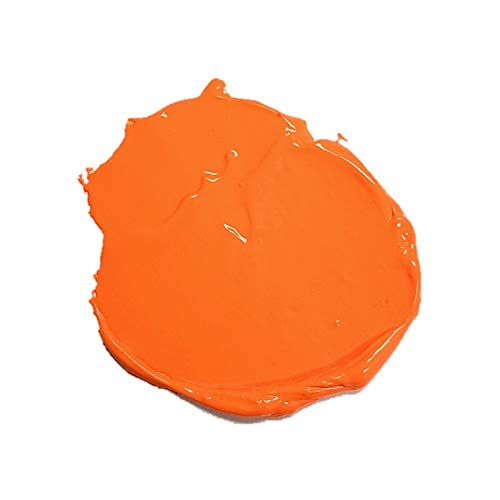 Speedball Water-Soluble Block Printing Ink, 8-Ounce Jar, Fluorescent Orange