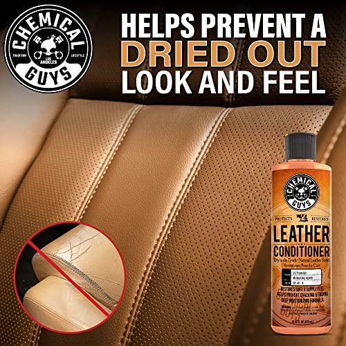 Chemical Guys SPI_109_04 Leather Cleaner and Conditioner Complete Leather Care Kit for Use on Car Interiors, Leather Apparel, Furniture, Shoes, Boots, Bags & More (2 - 4 fl oz Bottles)