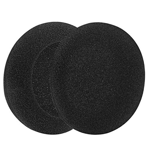 Geekria Comfort Foam Replacement Ear Pads for Sennheiser PX100 PX100-II PMX100 PX80 MS80 MS100 HD50 HD50-TV PC131 Headphones Ear Cushions, Headset Earpads, Ear Cups Cover Repair Parts (Black)