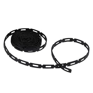 easyflex 1100-2 firmflex chain lock tree tie, 100 foot, black