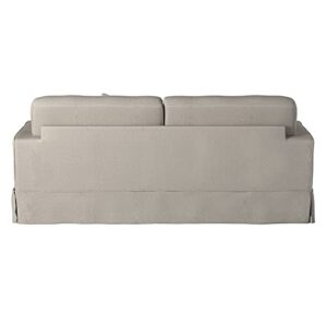 Sunset Trading Americana Slipcovered Sofa, 88", Light Gray