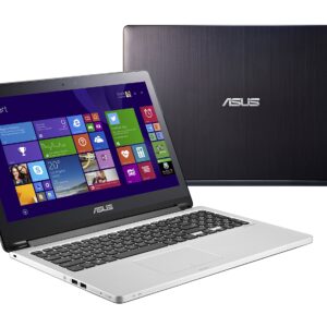 ASUS Flip 2-in-1 TP500LA-AS53T Laptop (Windows 8, Intel Core i5-5200U 2.2 GHz, 15.6" LED-lit Screen, Storage: 1 TB, RAM: 8 GB) Black/Silver