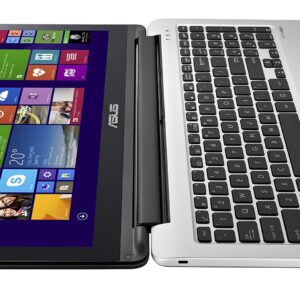 ASUS Flip 2-in-1 TP500LA-AS53T Laptop (Windows 8, Intel Core i5-5200U 2.2 GHz, 15.6" LED-lit Screen, Storage: 1 TB, RAM: 8 GB) Black/Silver