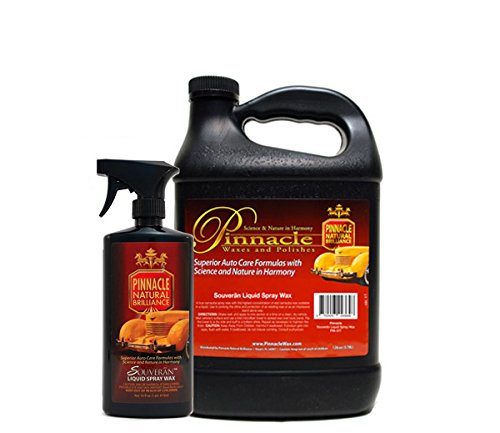 Pinnacle Souveran Liquid Spray Wax Gallon & 16 oz. Combo