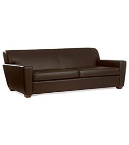 borgo ascot sofa, brown