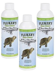 fluker labs eco clean all natural reptile waste remover, 8-ounce bottles (pack of 3)