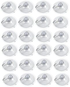 suction cups with metal hook 1 3/4 inch 24 pack lot also includes one suction shower hook