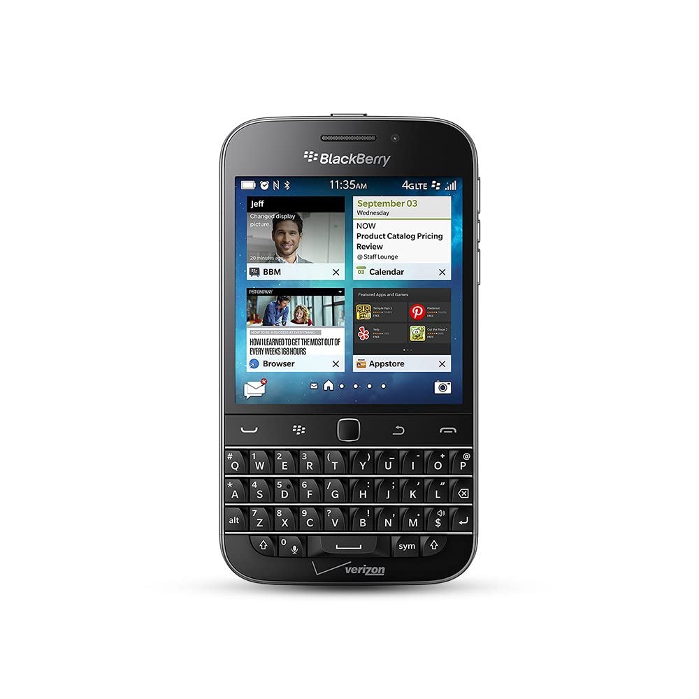 BlackBerry Classic SQC100-3 Black Verizon