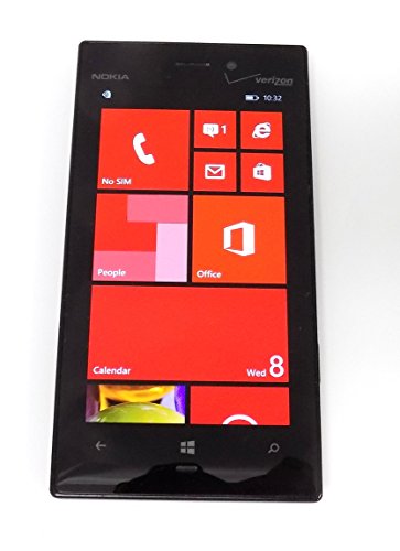 Nokia Lumia 928 32GB Unlocked GSM 4G LTE Windows Smartphone w/ 8MP Carl Zeiss Optics Camera - Black